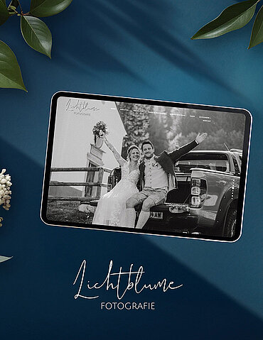 Website Lichtblume Fotografie